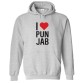 I Love Punjab Sikh Sardar Punjabi India Print Unisex Kids & Adult Pullover Hoodie